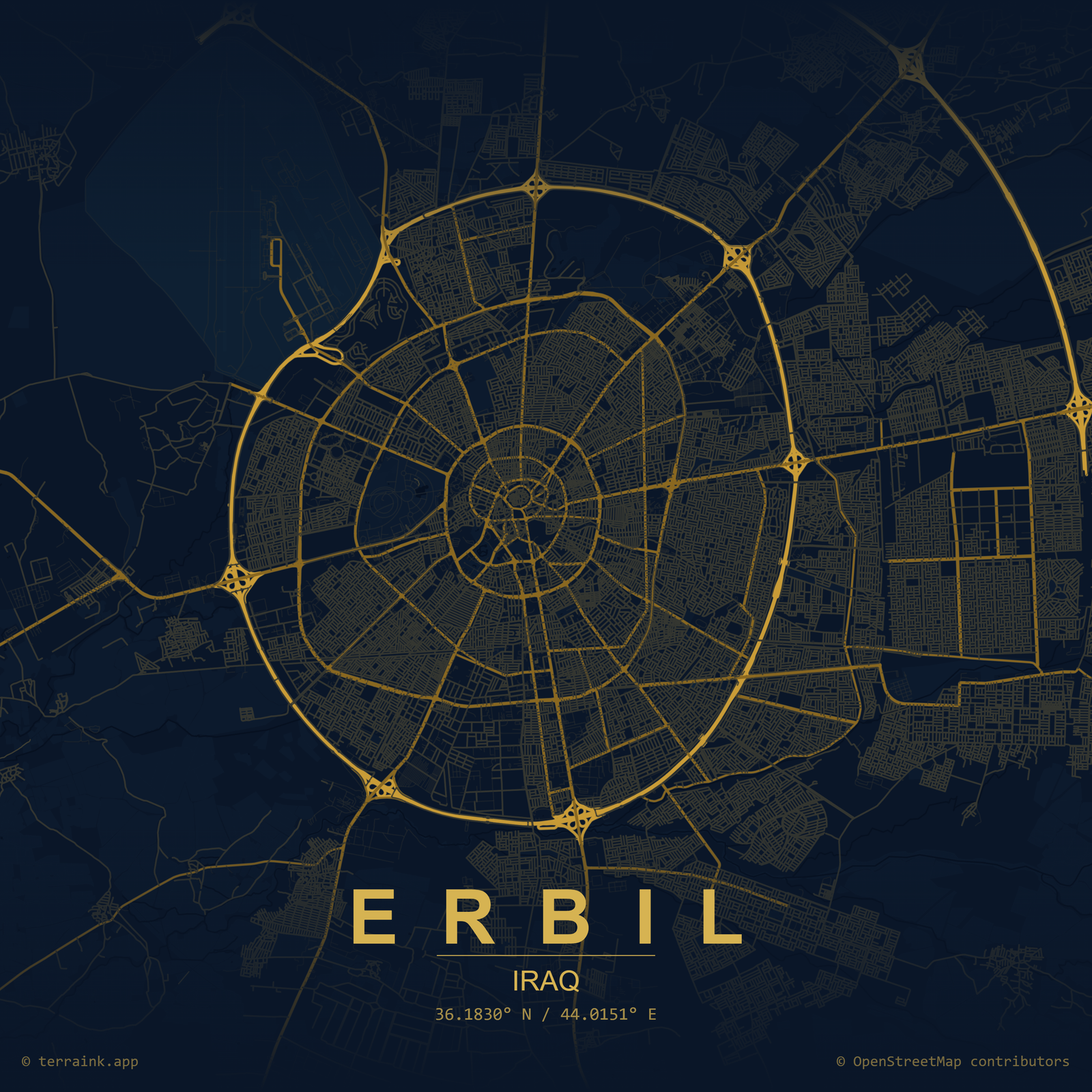 Erbil, Kurdistan — Pearl Solution's home